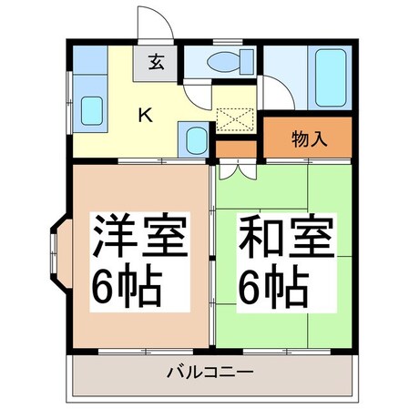 ホワイトムースの物件間取画像